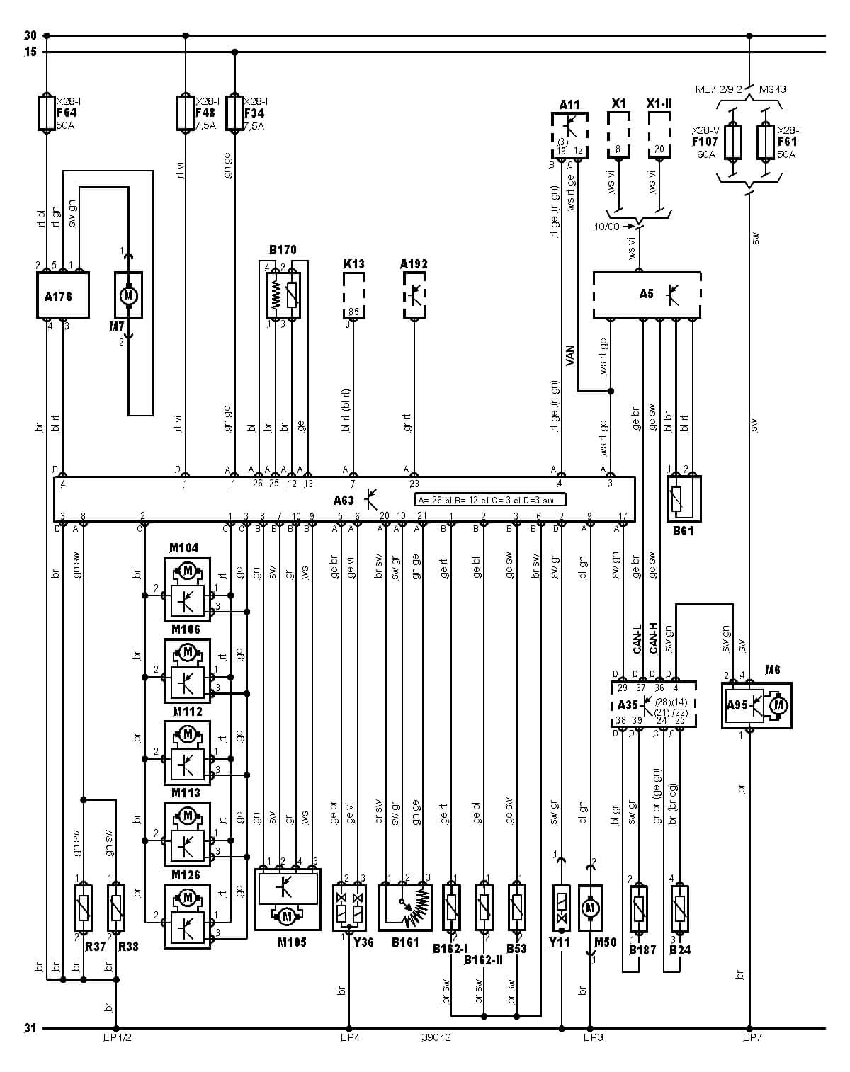 Кондиціонер і система кондиціонування BMW X5 E53