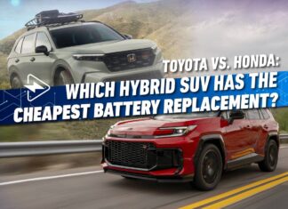 Sostituzione della batteria del SUV ibrido: costi di Toyota RAV4 e Honda CR-V
