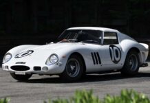 Рідкісний Ferrari 250 GTO виставлений на аукціон за оціночною вартістю 70 мільйонів доларів