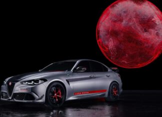 Alfa Romeo представляє ультраексклюзивний Giulia Quadrifoglio Luna Rossa