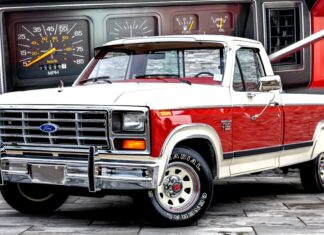 Il Ford F-150 del 1983, immacolato, ritorna dopo 43 anni di deposito