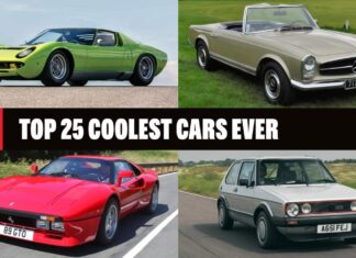 Les icônes du cool : classement des voitures les plus désirables au monde